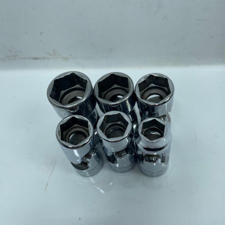 Snap-on スナップオン ユニバーサル ソケット FSUM10/12/13/14/15/17 6個セット