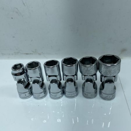 Snap-on スナップオン ユニバーサル ソケット FSUM10/12/13/14/15/17 6個セット