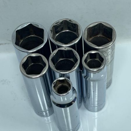 Snap-on スナップオン ディープソケット  TSM12/14/17/19/21/22/24 7個セット