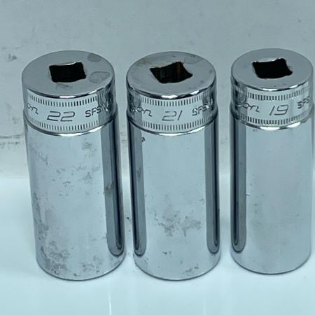 Snap-on スナップオン ディープソケット SFSM8/10/12/14/16/17/19/21/22 9個セット