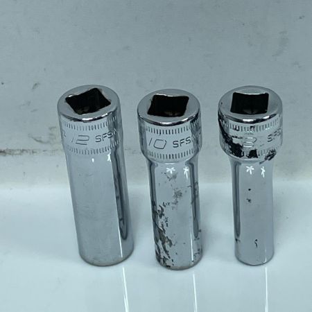 Snap-on スナップオン ディープソケット SFSM8/10/12/14/16/17/19/21/22 9個セット