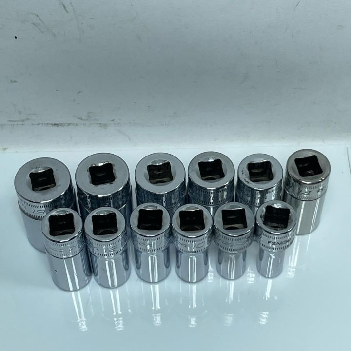 Snap-on スナップオン セミディープソケット FSMS8/9/10/11/12 Snap-on スナップオン セミディープソケット FSMS8/9/10/11/12