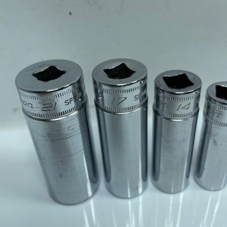 Snap-on スナップオン ディープソケット SFM8/10/12/14/17/21 6個セット