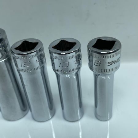 Snap-on スナップオン ディープソケット SFM8/10/12/14/17/21 6個セット