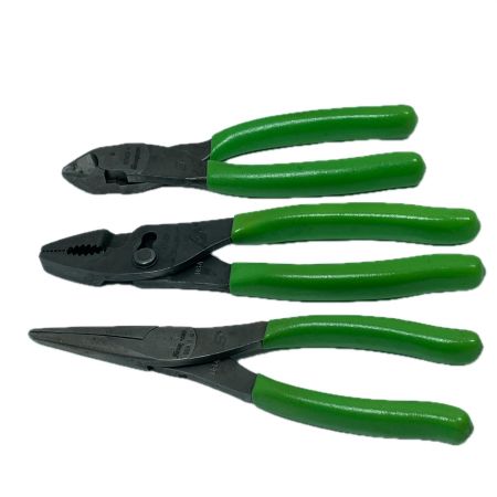 Snap-on スナップオン プライヤー ニッパー ペンチセット 96ACF/87ACF/47ACF グリーン 3本セット