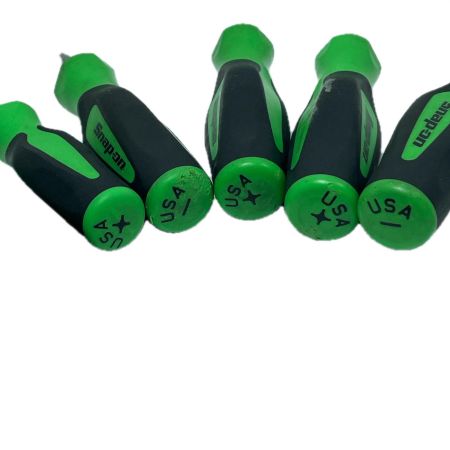 Snap-on スナップオン ドライバー SGDP63IRB/42IRB/31IRB/SGD6B/4B/2B グリーン 6本セット