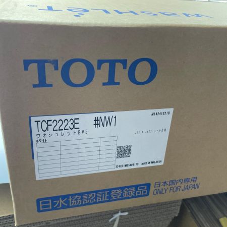 TOTO トートー 温水洗浄便座 ウォシュレット TCF2223E 付属品完備 未使用品