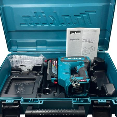 MAKITA マキタ 充電式ピンタッカ PT001G 取説付・保護メガネ・ケース付 コードレス式 35mm 40v 5633 美品