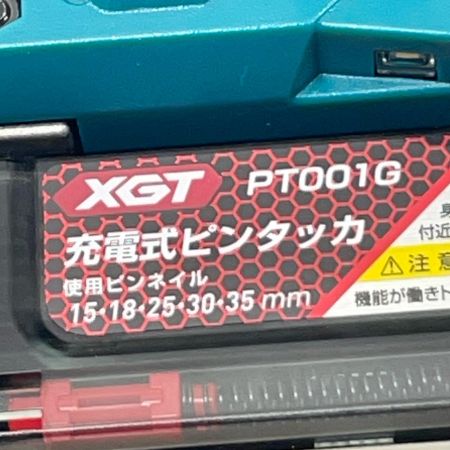 MAKITA マキタ 充電式ピンタッカ PT001G 取説付・保護メガネ・ケース付 コードレス式 35mm 40v 5633 美品