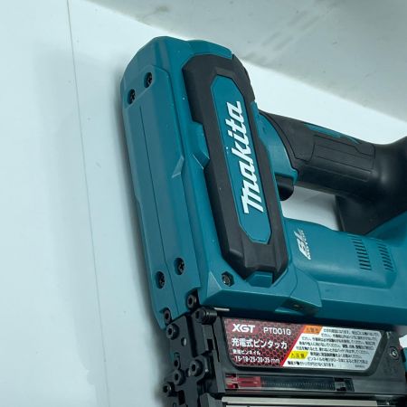 MAKITA マキタ 充電式ピンタッカ PT001G 取説付・保護メガネ・ケース付 コードレス式 35mm 40v 5633 美品