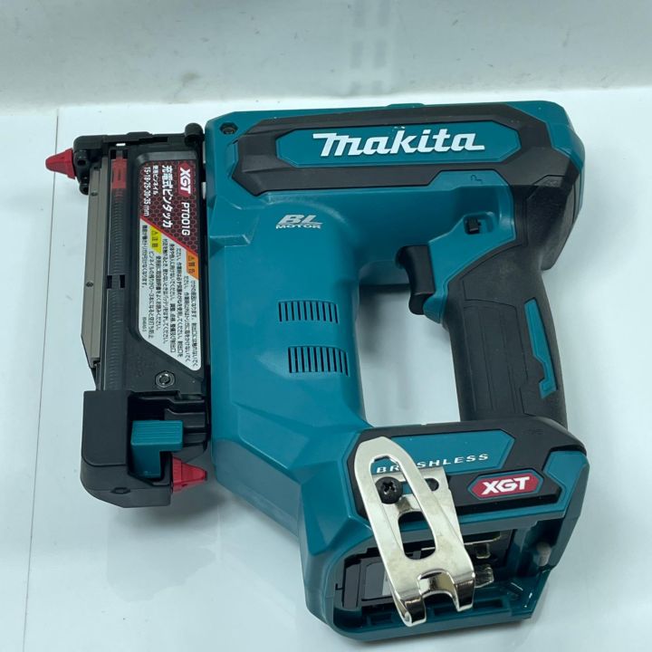 MAKITA マキタ 充電式ピンタッカ PT001G 取説付・保護メガネ MAKITA マキタ 充電式ピンタッカ PT001G 取説付・保護メガネ