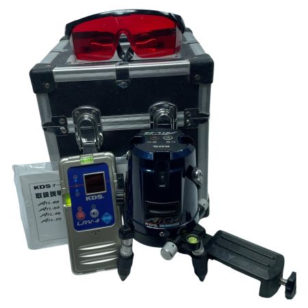 KDS レーザー墨出し器  ATL-25 ネイビー 付属品完備