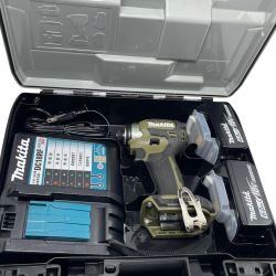 MAKITA マキタ インパクトドライバ TD173DRGXO オリーブ 充電器・充電池2個・ケース付 465274 やや傷や汚れあり Bランク