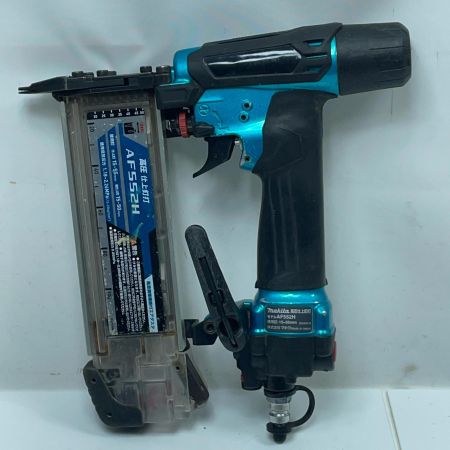 MAKITA マキタ エア釘打ち AF552H ブルー ケース付 高圧 3597 キズ・ヨゴレ有