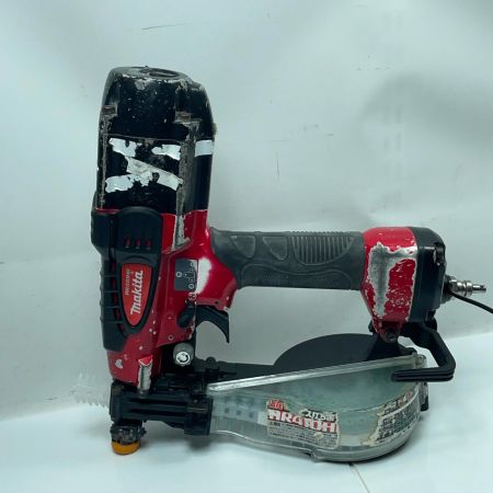 MAKITA マキタ エア釘打ち AR410HR レッド  ケース付 高圧 25~41mm 1687 キズ・ハガレ有