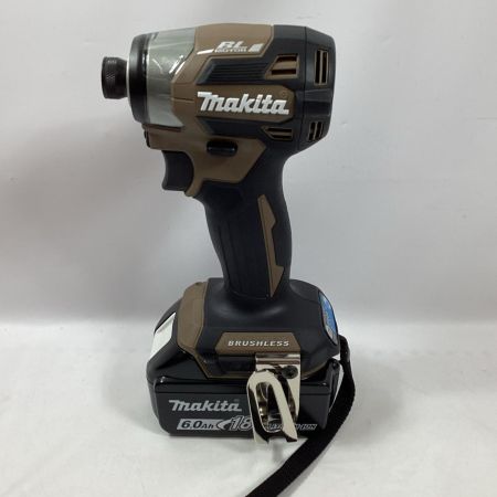 MAKITA マキタ インパクトドライバ TD173DGXAB ブラウン 充電器・充電池2個・ケース付 