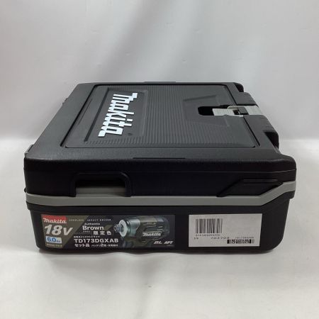MAKITA マキタ インパクトドライバ TD173DGXAB ブラウン 充電器・充電池2個・ケース付 