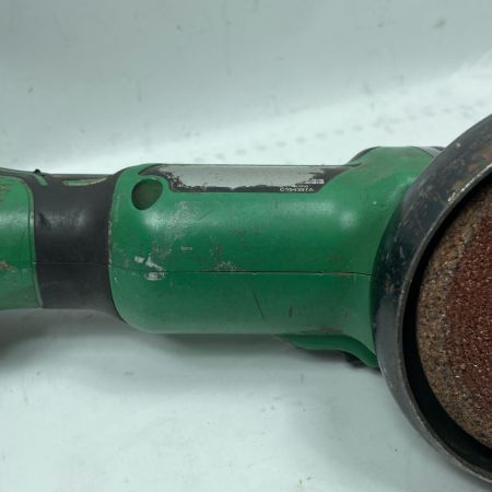 HiKOKI ハイコーキ ディスクグラインダー G18DBBVL グリーン 本体のみ コードレス式 100mm