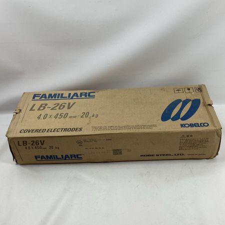 KOBELCO 溶接棒  LB-26V 4.0×450ｍｍ 20kg
