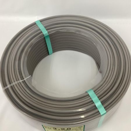 弥栄電線 VVFケーブル 3芯×2.0ｍｍ×100ｍ 2025年2月製造