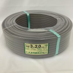 弥栄電線 VVFケーブル 3芯×2.0ｍｍ×100ｍ Nランク