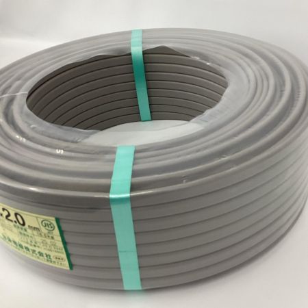 弥栄電線 VVFケーブル 3芯×2.0ｍｍ×100ｍ 2025年2月製造