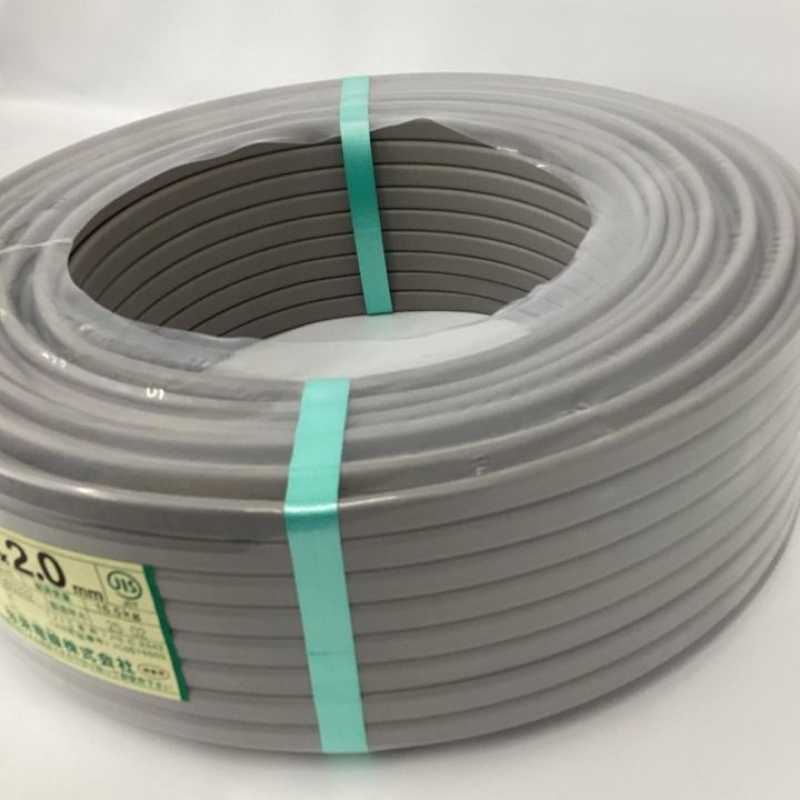 弥栄電線 VVFケーブル 3芯×2.0mm×100m 2025年2月製造 - 中古工具