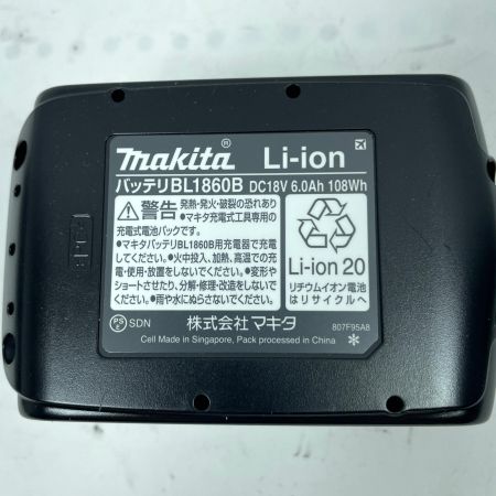 MAKITA マキタ バッテリー・充電器セット BL1860B/DC18RF