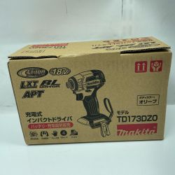 MAKITA マキタ インパクトドライバ TD173DZO オリーブ  本体のみ コードレス式 18v 6.0Ah 694021 Sランク
