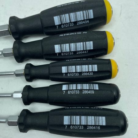 SWISSTOOLS ドライバー5本セット PB8193DN2-100