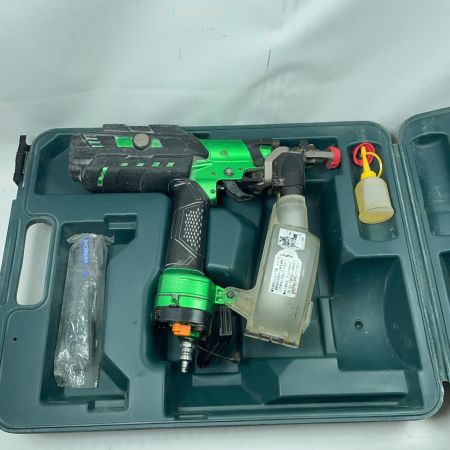 HITACHI 日立 エア釘打ち WF4H3 グリーン ケース付 高圧 41mm 460019