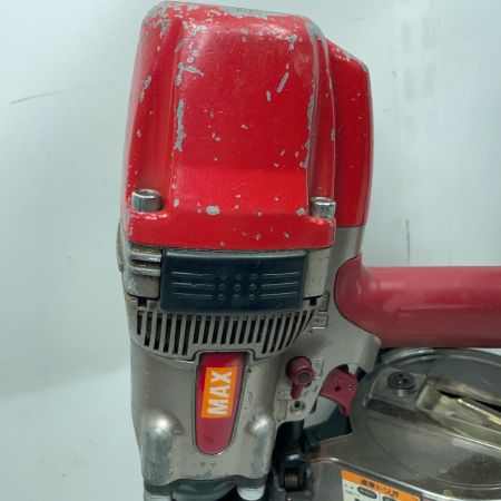 MAX マックス エアネイラ  HN-90X1 レッド 本体のみ 高圧 90mm 07621017D