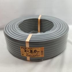 富士電線工業 VVFケーブル 3芯×2.0ｍｍ×100ｍ 2024年9月製造 Sランク