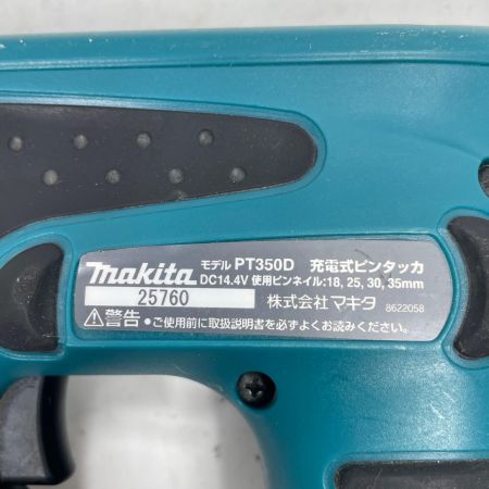 MAKITA マキタ 電動タッカ PT350D グリーン ケース付 コードレス式 14.4v 25760