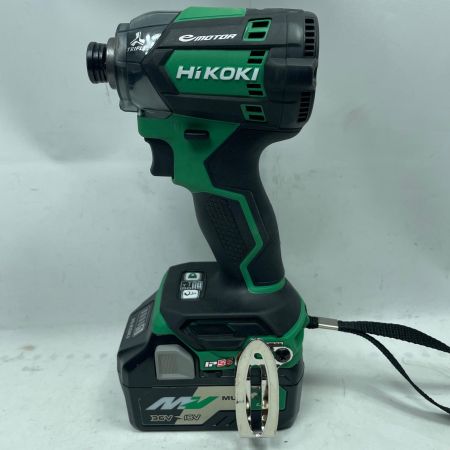 HiKOKI ハイコーキ インパクトドライバ WH18DC グリーン 充電器・充電池2個・ケース付 