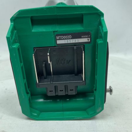 MAKITA マキタ インパクトドライバ MTD002D グリーン 充電器・充電池2個・ケース付 