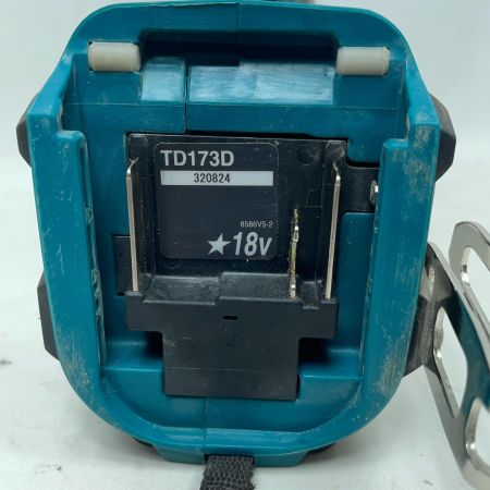 MAKITA マキタ インパクトドライバ TD173D ブルー ケース付