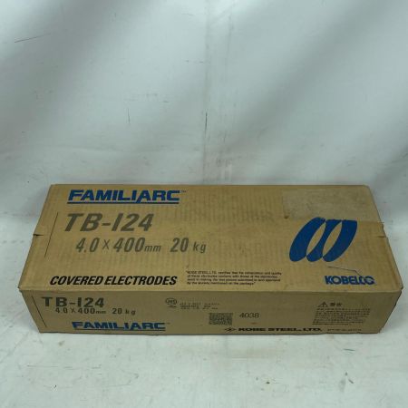 KOBELCO 溶接棒 TB-124 4.0×400ｍｍ 20kg
