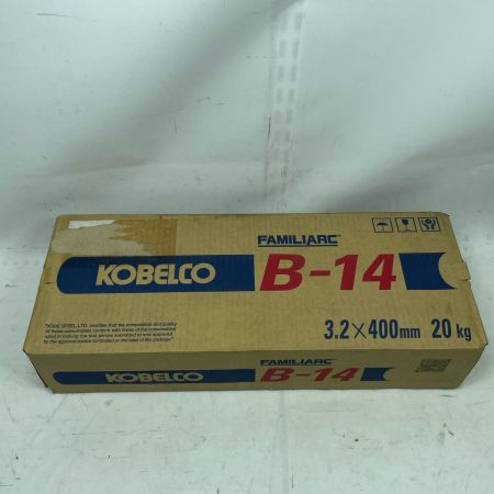 KOBELCO 溶接棒 B-14 3.2×400ｍｍ 20kg