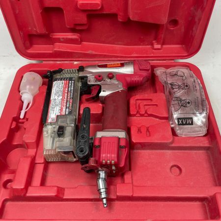 MAX マックス エア釘打ち HA-50P3S レッド 高圧 6B02054F