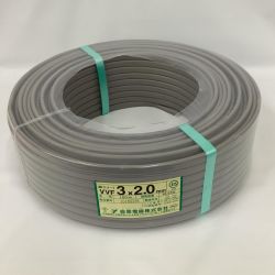 弥栄電線 VVFケーブル 3芯 2.0mm×100m 製造年月2025年2月 Sランク