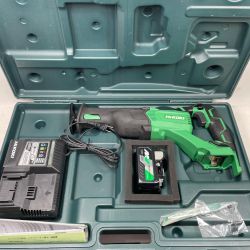 HiKOKI ハイコーキ セーバーソー CR18DBL グリーン 充電器・充電池1個・ケース付 18v Bランク
