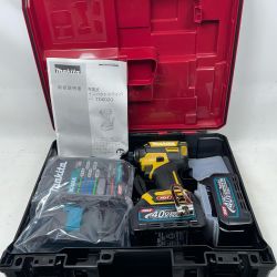 MAKITA マキタ インパクトドライバ TD002GDXFY イエロー 充電器・充電池2個・ケース付  Sランク