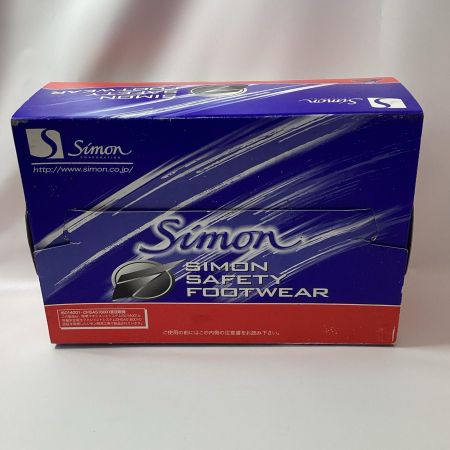 simon 安全靴 SS22 ブラック 26.0cm