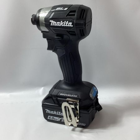 MAKITA マキタ インパクトドライバ TD173DRGXB ブラック 充電器・充電池2個・ケース付 