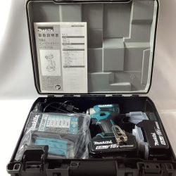 MAKITA マキタ インパクトドライバ TD173DRGX ブルー 充電器・充電池2個・ケース付  Sランク