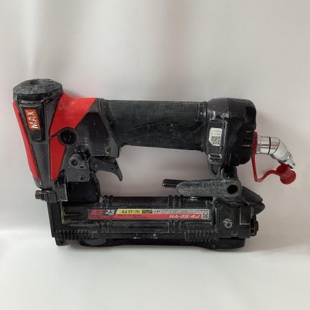MAX マックス エアタッカ HA-25/4J レッド×ブラック 本体のみ 高圧 25mm