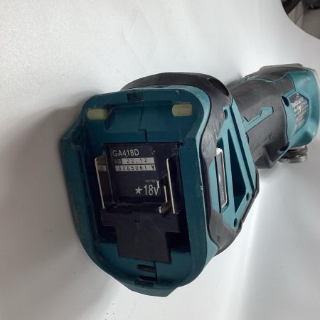 MAKITA マキタ ディスクグラインダー GA418D 本体のみ 18v ダストカバー欠品