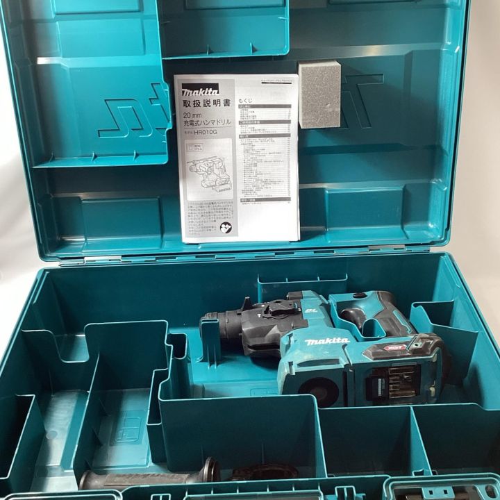 MAKITA マキタ ハンマドリル HR010G ケース付 コードレス式 40v - 中古
