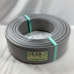 弥栄電線 VVFケーブル 3芯 2.0mm×100m 2025年2月製造 Sランク